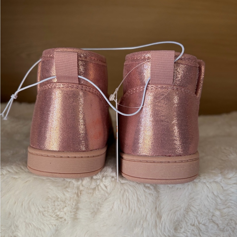 ✨$19✨NWT•Jumping Beans Nala Toddler Girls Ankle Boots | Pink Sparkle | 10 T - Picture 3 of 9